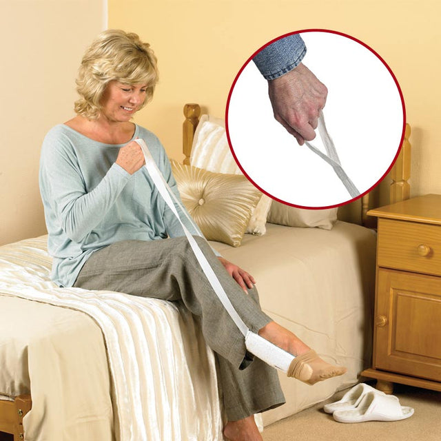 Sock Aid with Terry/Nylon