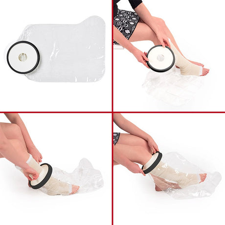 Bath Cover for Bandage/Cast, Lower Leg