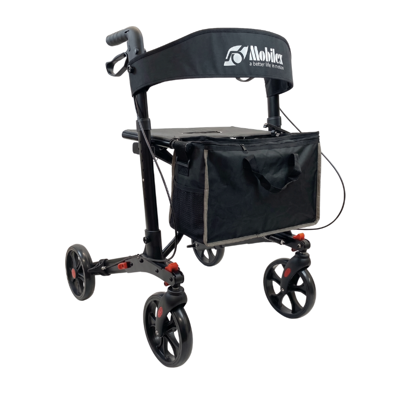 Panther Compact rollator - cor preta