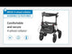 Mego Rollator - Cinzento claro