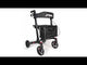 Panther Compact rollator - cor preta